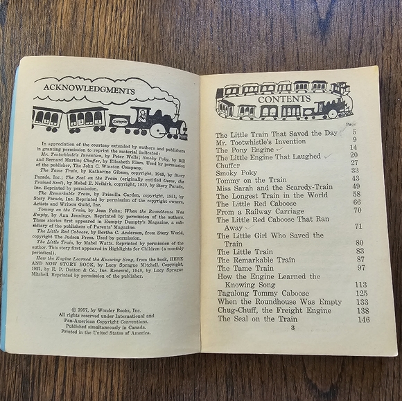 Read-Aloud Train Stories Vintage 1957 Children's Book - Picture 3 of 7